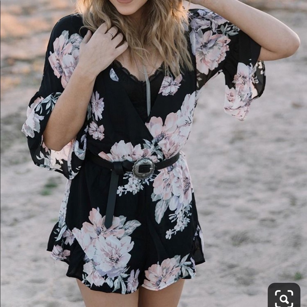 Floral Romper